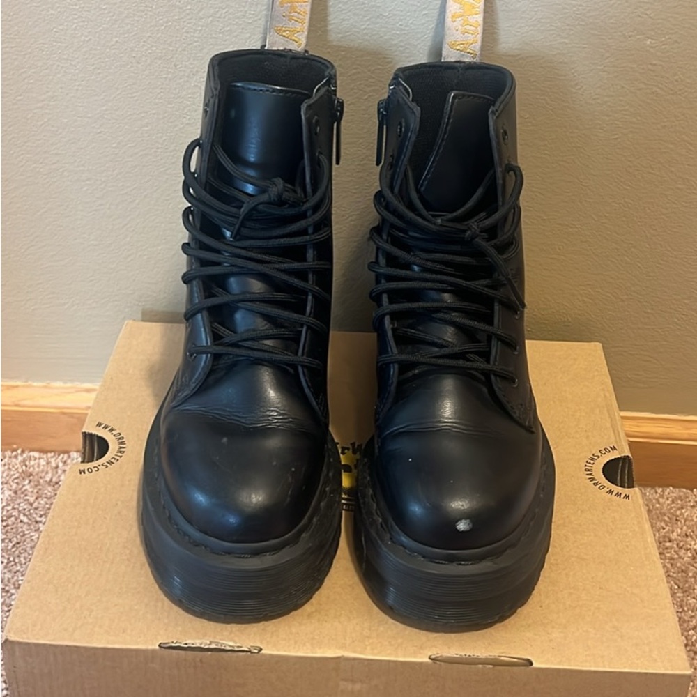 Dr. Martens Platform Boots.